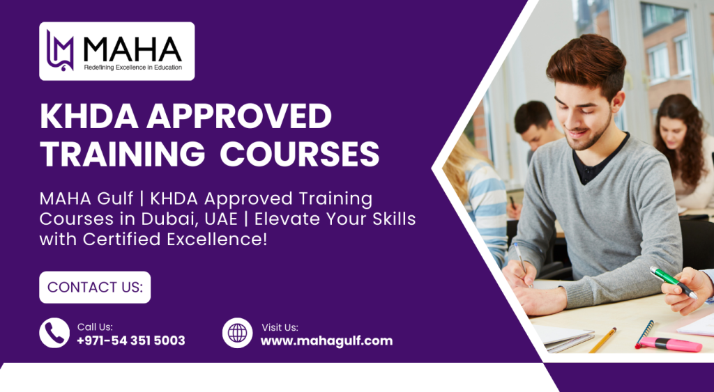 KHDA Approved Training Courses in Dubai, UAE