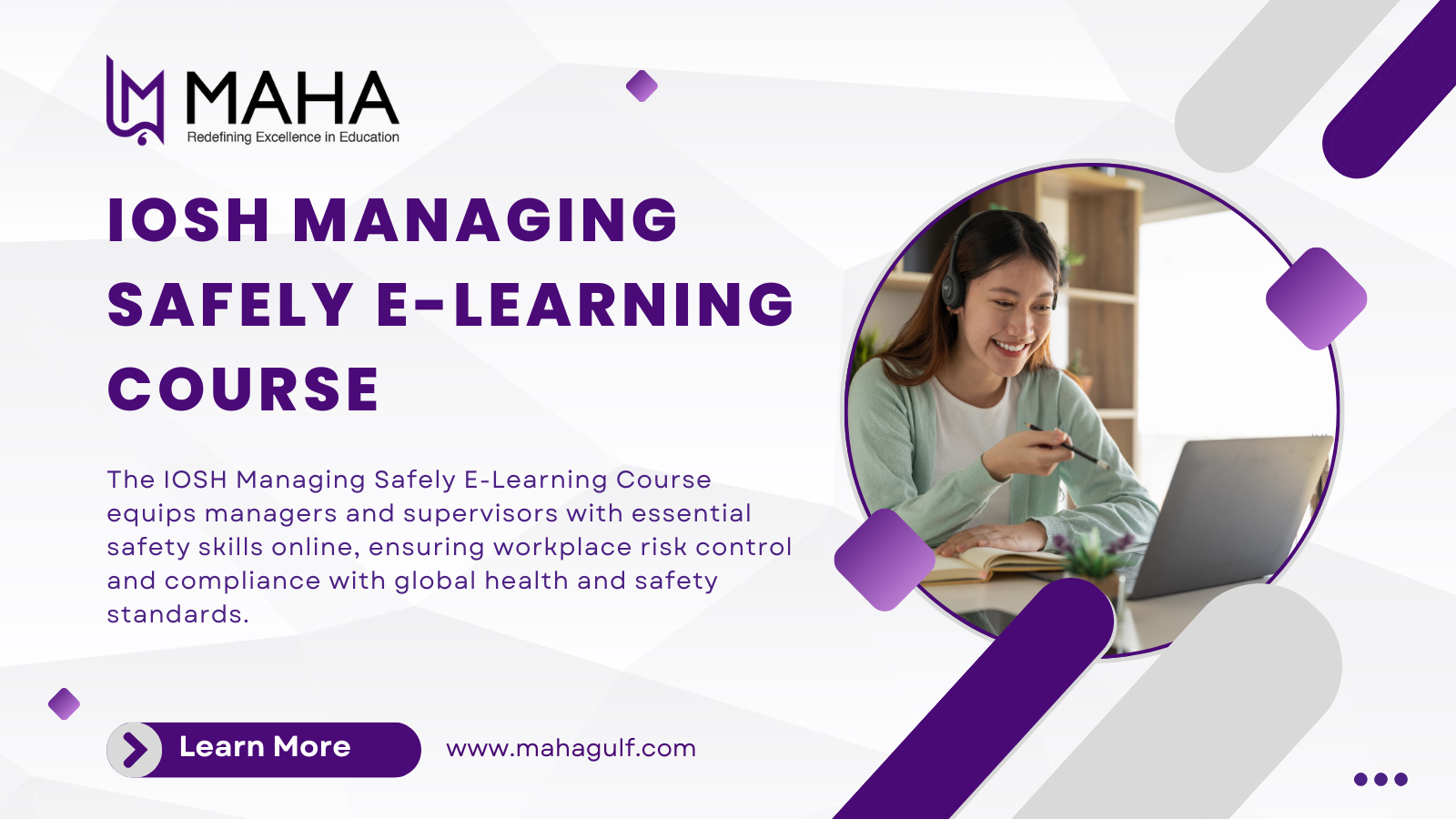 IOSH Managing Safely E-Learning Course in Dubai, UAE